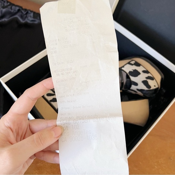 YSL • Tribute 105 Pump canvas leopard Mary Jane heels patent leather platform - Picture 3 of 16